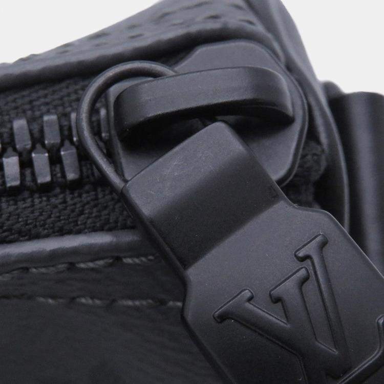 مملوكة مسبقًا حقيبة لويس فيتون كييبول باندولير فيروزي/نوير مونوجرام إكليبس ريفيرس حجم خمسة وعشرون