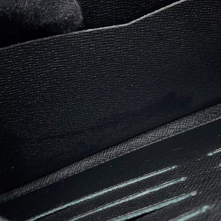 Pre Owned Louis Vuitton Zippyxl Noir Monogram Eclipse