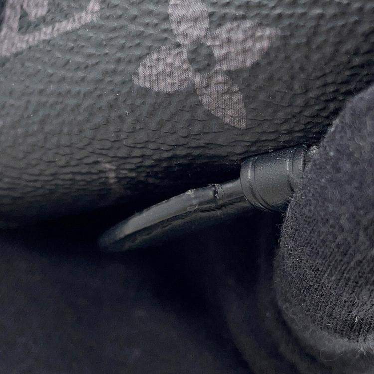 Pre Owned Louis Vuitton Zippyxl Noir Monogram Eclipse