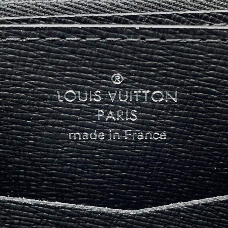 Pre Owned Louis Vuitton Zippyxl Noir Monogram Eclipse