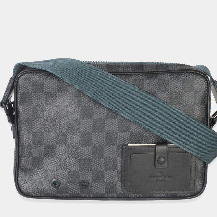 Pre Owned Louis Vuitton Damier Graphite Canvas Alpha Messenger Bag