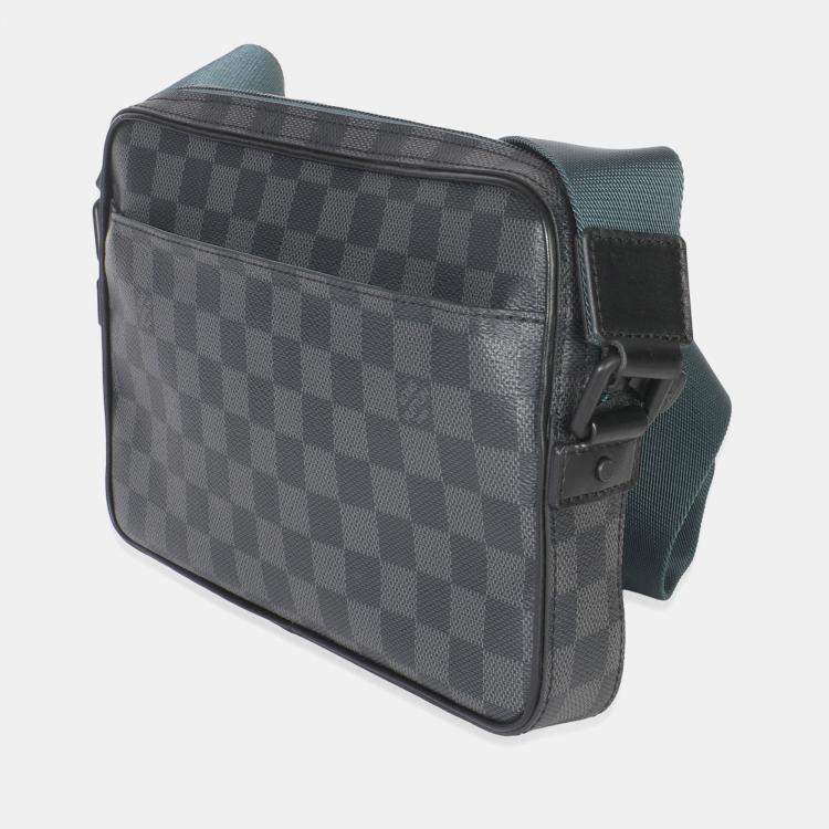 Pre Owned Louis Vuitton Damier Graphite Canvas Alpha Messenger Bag