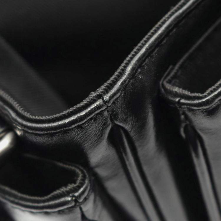 Pre Owned Louis Vuitton Cargo Wearable Wallet Shoulder Bag Leather Black