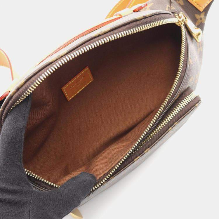 Pre Owned Louis Vuitton Rush Bum Bag Monogram Archive Waist Body Coated Canvas And Leather Monogram Brown