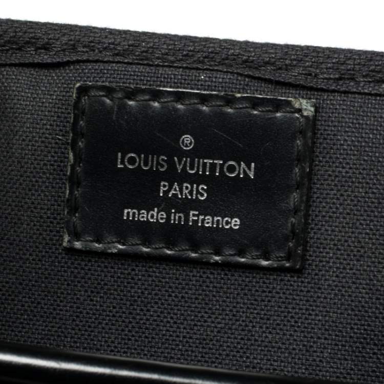 Pre Owned Louis Vuitton Damier Graphite Canvas Steeve Briefcase Bag