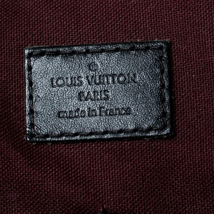 Pre Owned Louis Vuitton Monogram Macassar Canvas Bass MM Bag