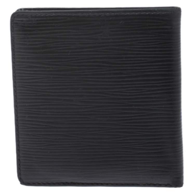 Pre Owned Louis Vuitton Black Epi Leather Multiple Wallet