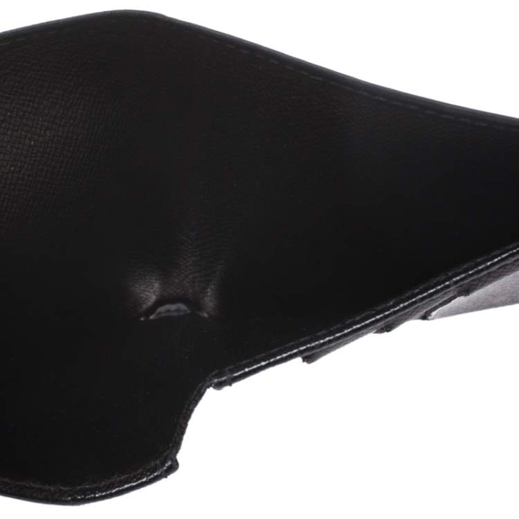 Pre Owned Louis Vuitton Black Epi Leather Multiple Wallet