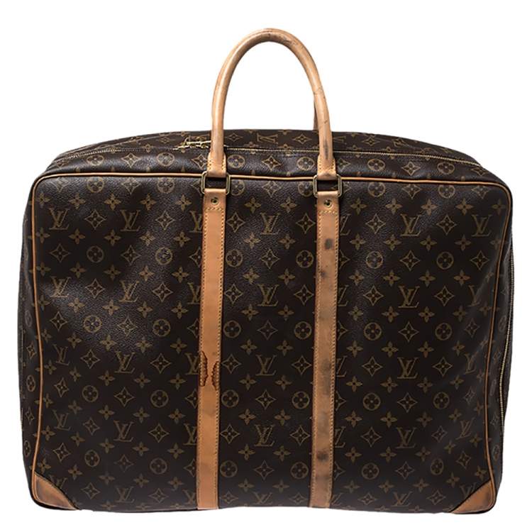 Pre Owned Louis Vuitton Monogram Canvas Sirius 55 Suitcase