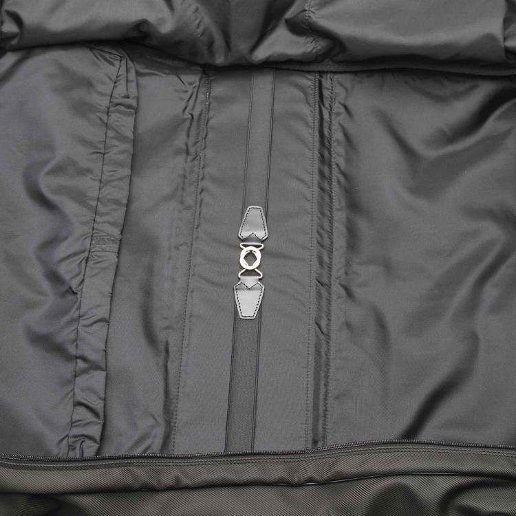 Pre Owned Louis Vuitton Green Nylon Santore Ardoise Garment Travel Bag