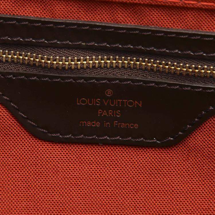Pre Owned Louis Vuitton Damier Ebene Canvas Greenwich GM Bag