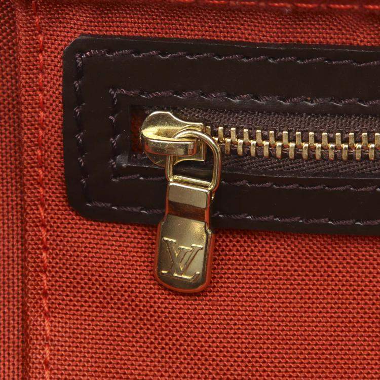 Pre Owned Louis Vuitton Damier Ebene Canvas Greenwich GM Bag