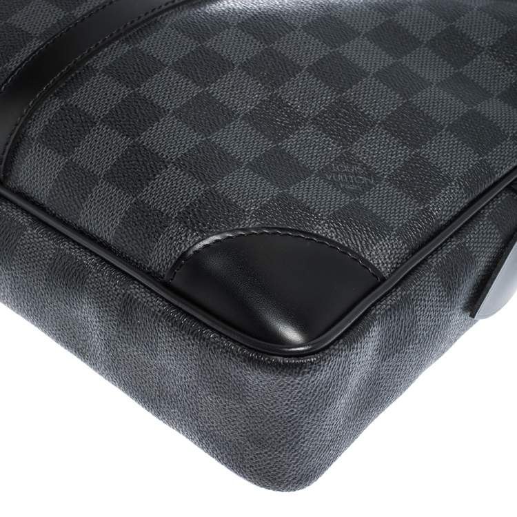 Pre Owned Louis Vuitton Damier Graphite Canvas Porte Documents Voyage Briefcase