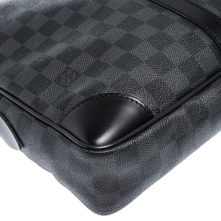 Pre Owned Louis Vuitton Damier Graphite Canvas Porte Documents Voyage Briefcase