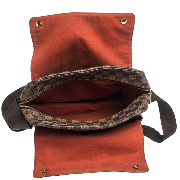 Pre Owned Louis Vuitton Damier Ebene Canvas Naviglio Messenger Bag