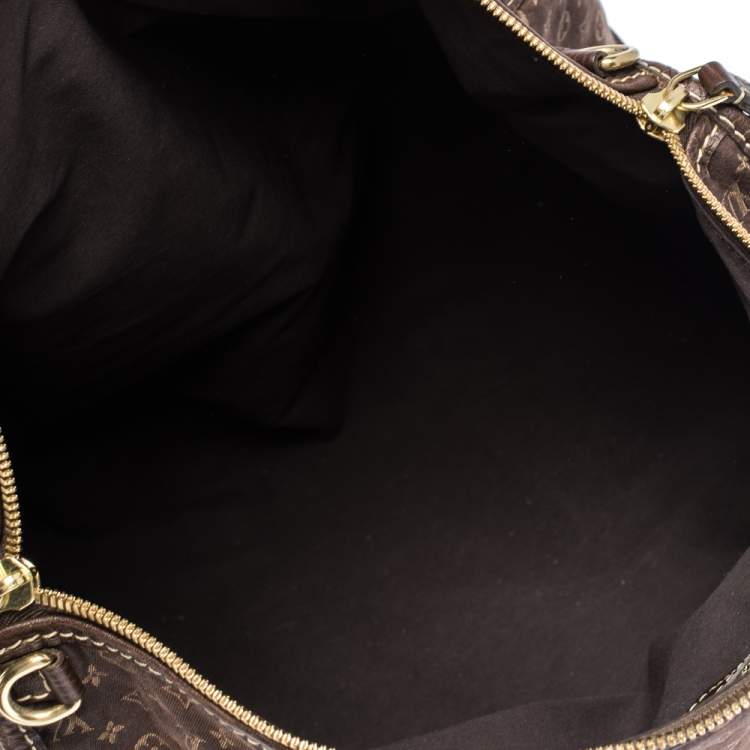 Pre Owned Louis Vuitton Monogram Mini Lin Initiales Keepall Bag