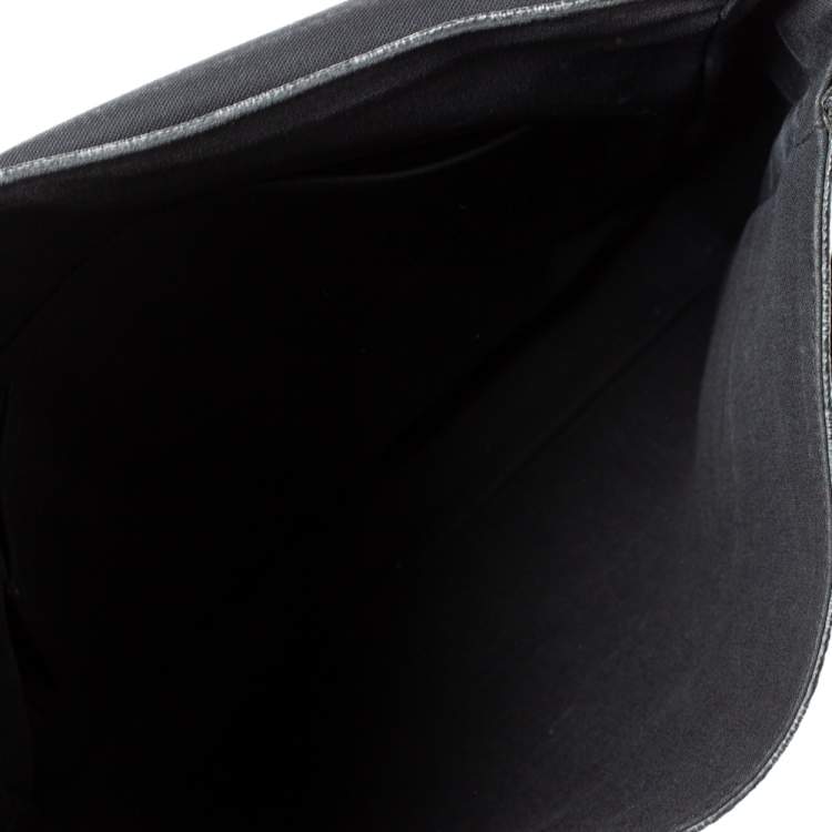 Pre Owned Louis Vuitton Damier Graphite Canvas Renzo Messenger Bag