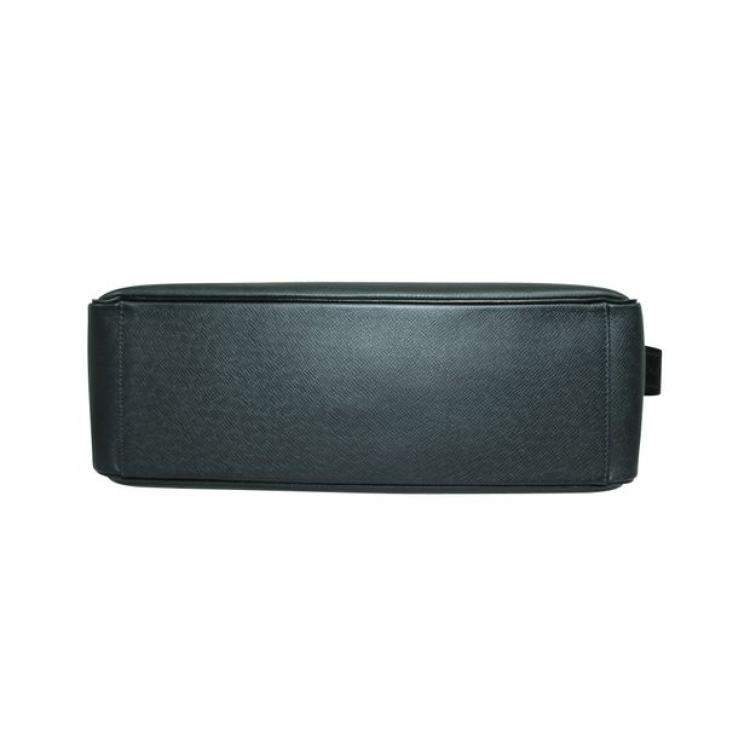 Pre Owned Louis Vuitton Black Taiga Leather Roman MM Bag