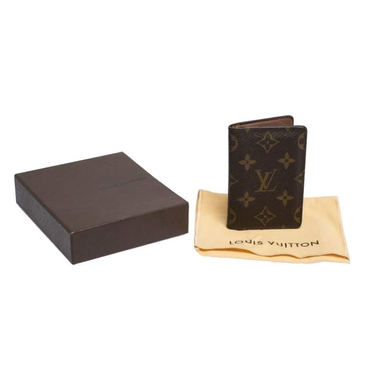 Pre Owned Louis Vuitton Monogram Canvas Pocket Organizer