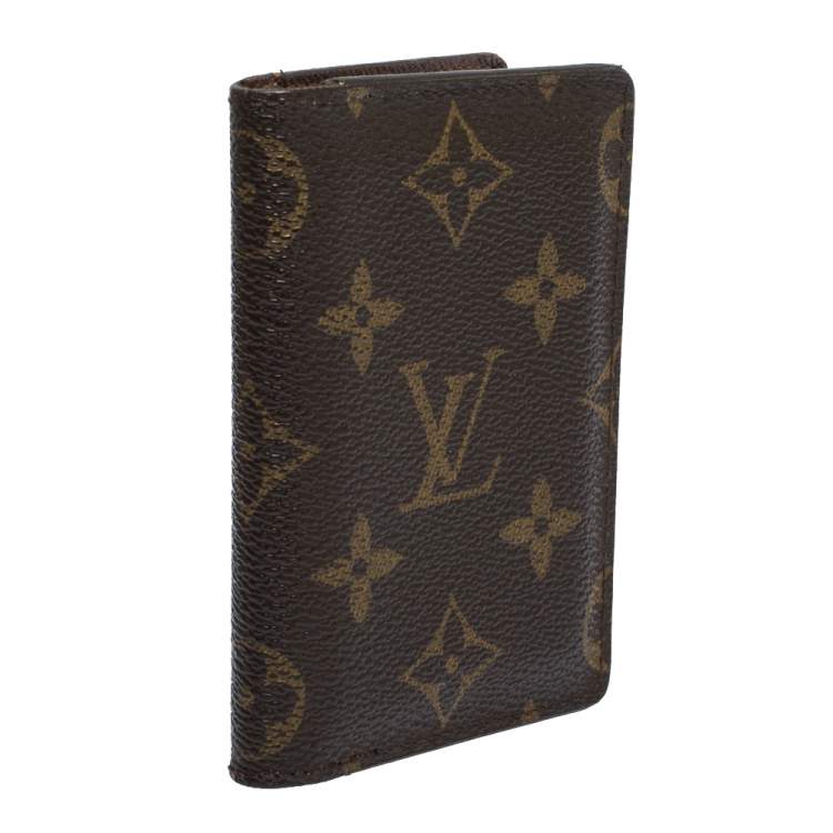 Pre Owned Louis Vuitton Monogram Canvas Pocket Organizer