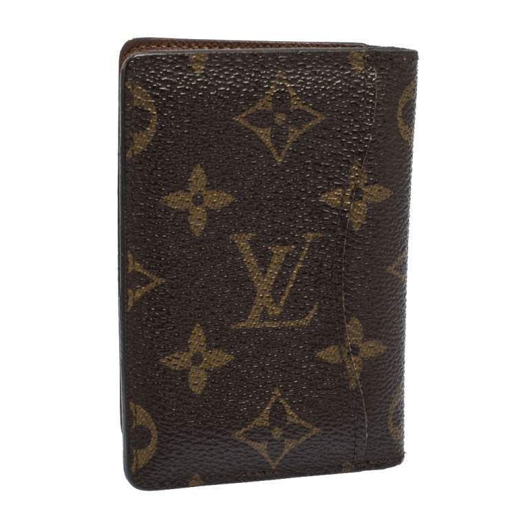 Pre Owned Louis Vuitton Monogram Canvas Pocket Organizer