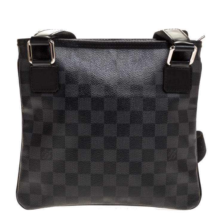 Pre Owned Louis Vuitton Damier Graphite Canvas Thomas Messenger Bag