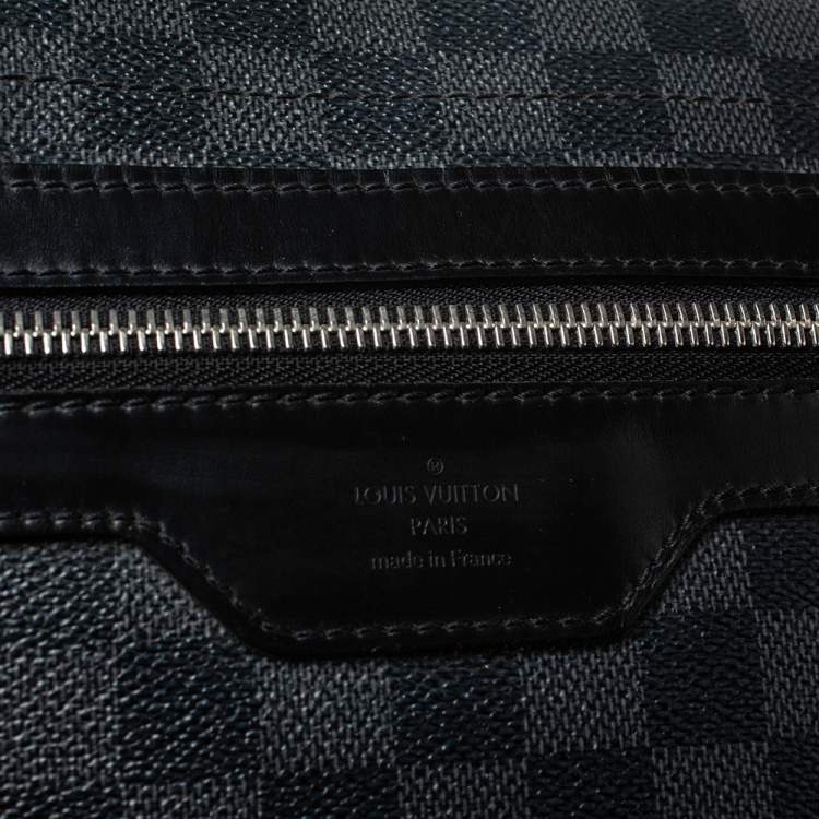 Pre Owned Louis Vuitton Damier Graphite Canvas Daniel GM Messenger Bag