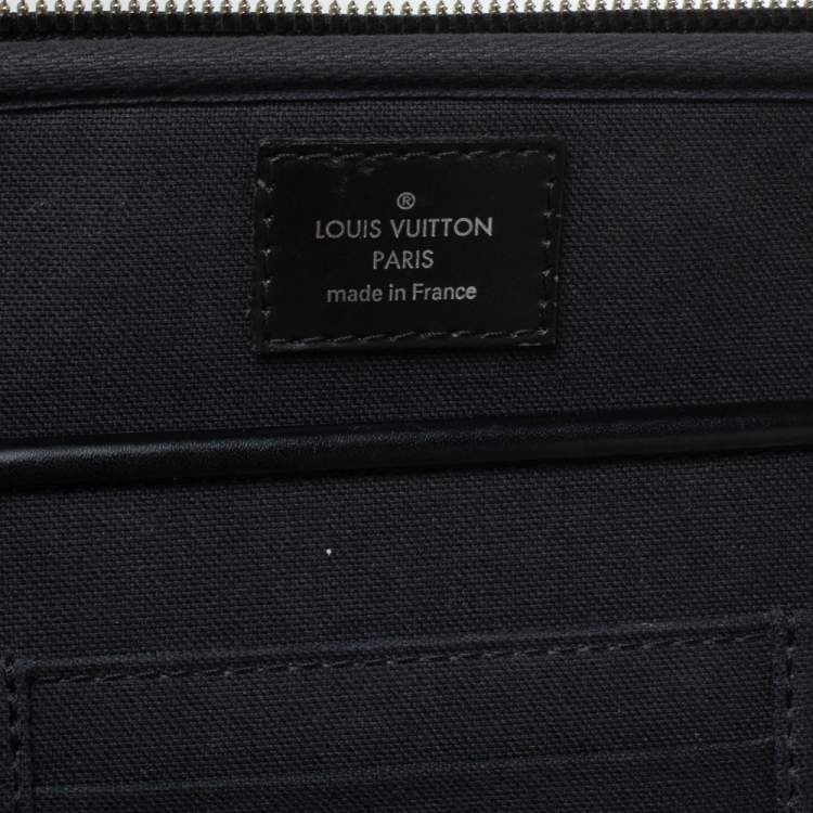 Pre Owned Louis Vuitton Damier Graphite Canvas Steeve Briefcase Bag