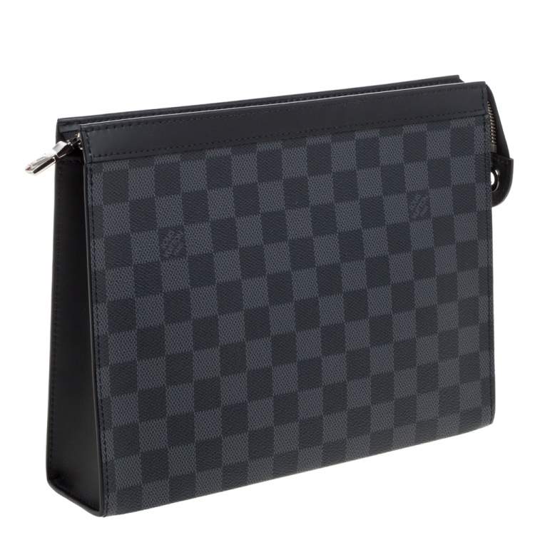Pre Owned Louis Vuitton Damier Graphite Pochette Voyage MM
