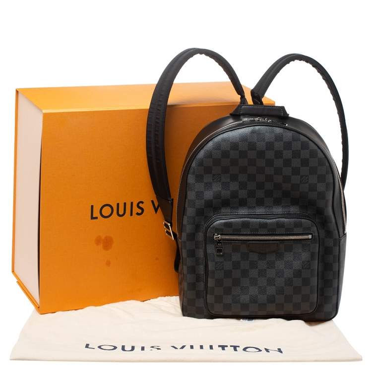 مملوكة مسبقًا Louis Vuitton Damier Graphite Canvas Josh Backpack