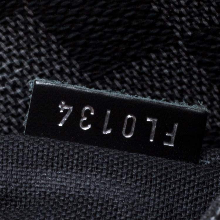 Pre Owned Louis Vuitton Damier Graphite Canvas District PM Bag