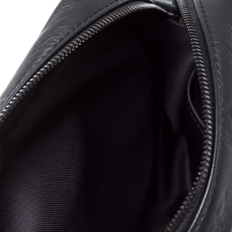 Pre Owned Louis Vuitton Monogram Shadow Leather Danube PM Bag