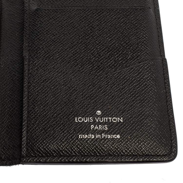 Pre Owned Louis Vuitton Monogram Eclipse Canvas Pocket Organizer