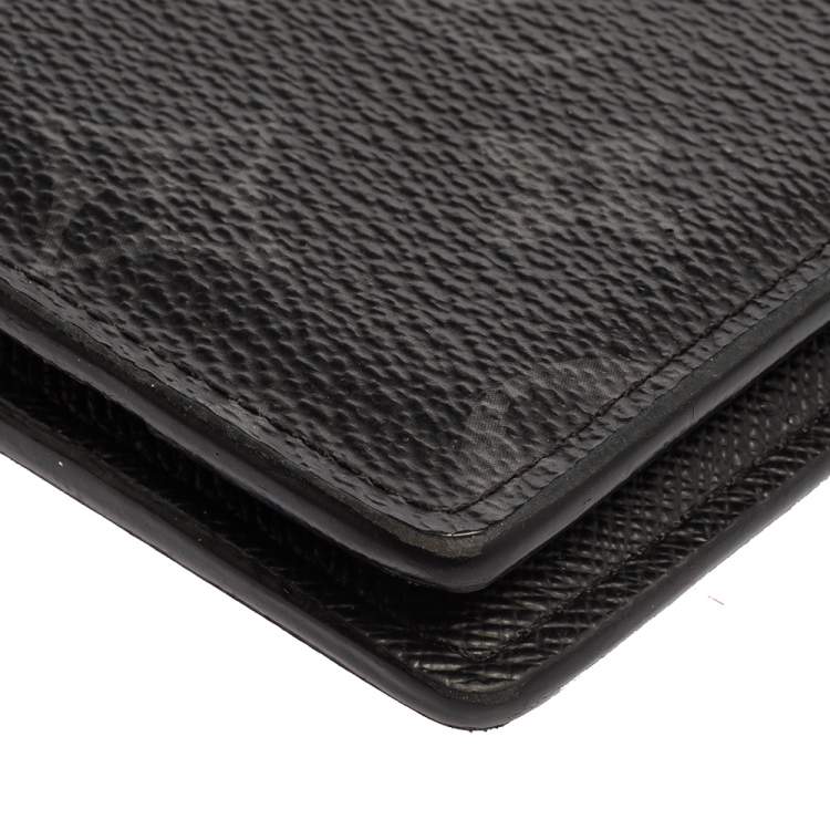 Pre Owned Louis Vuitton Monogram Eclipse Canvas Pocket Organizer