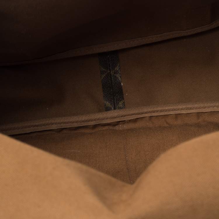 Pre Owned Louis Vuitton Monogram Canvas Saumur 43 Bag