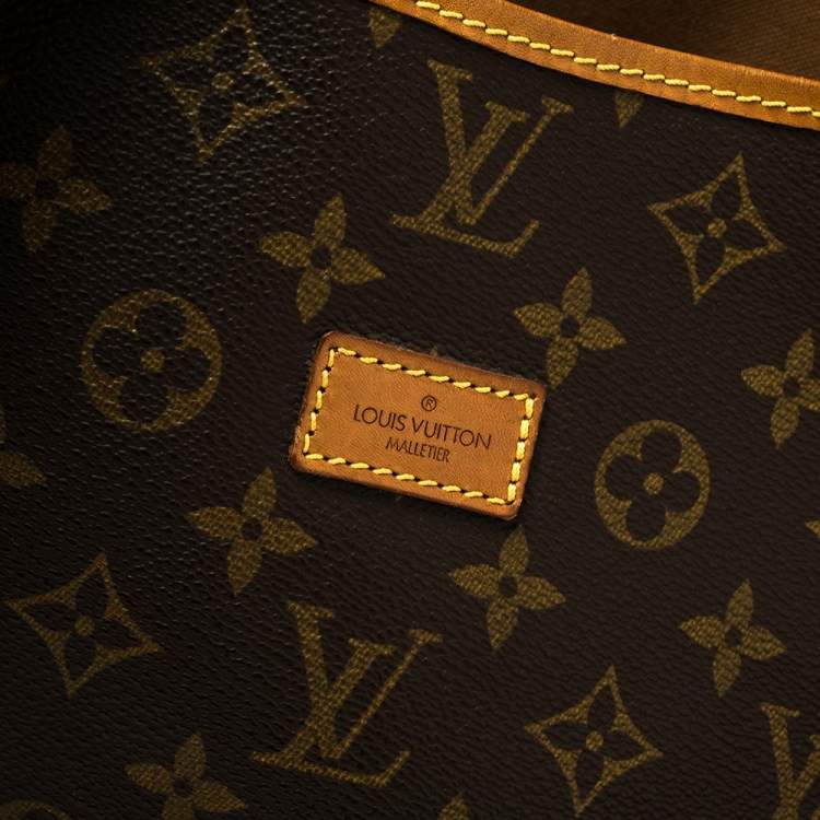 Pre Owned Louis Vuitton Monogram Canvas Saumur 43 Bag