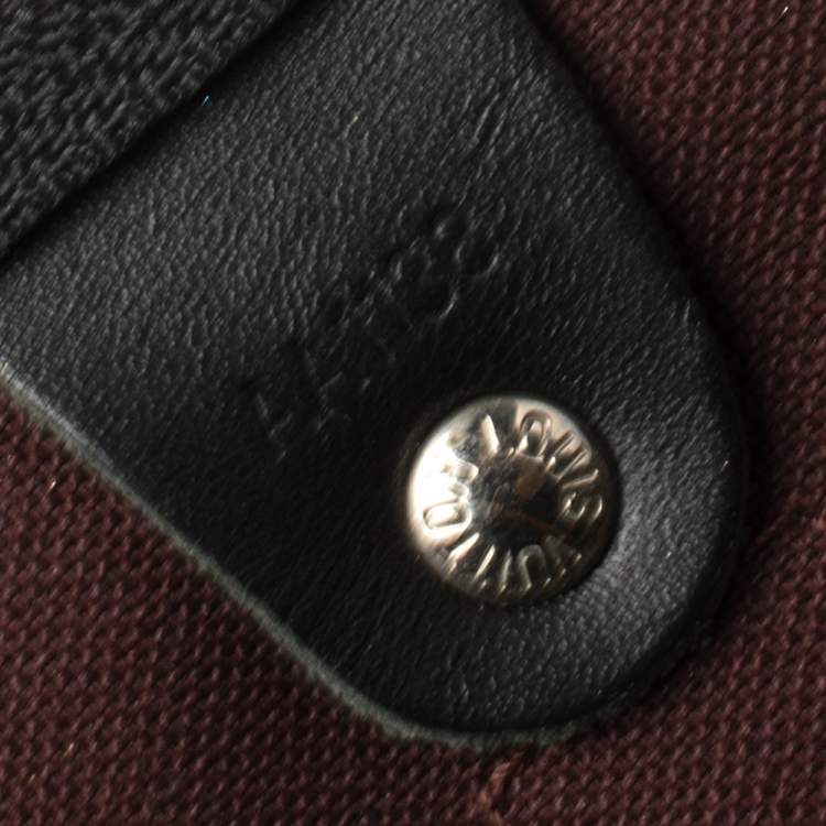 Pre Owned Louis Vuitton Black Monogram Canvas Keepall Bandouliere 45 Bag