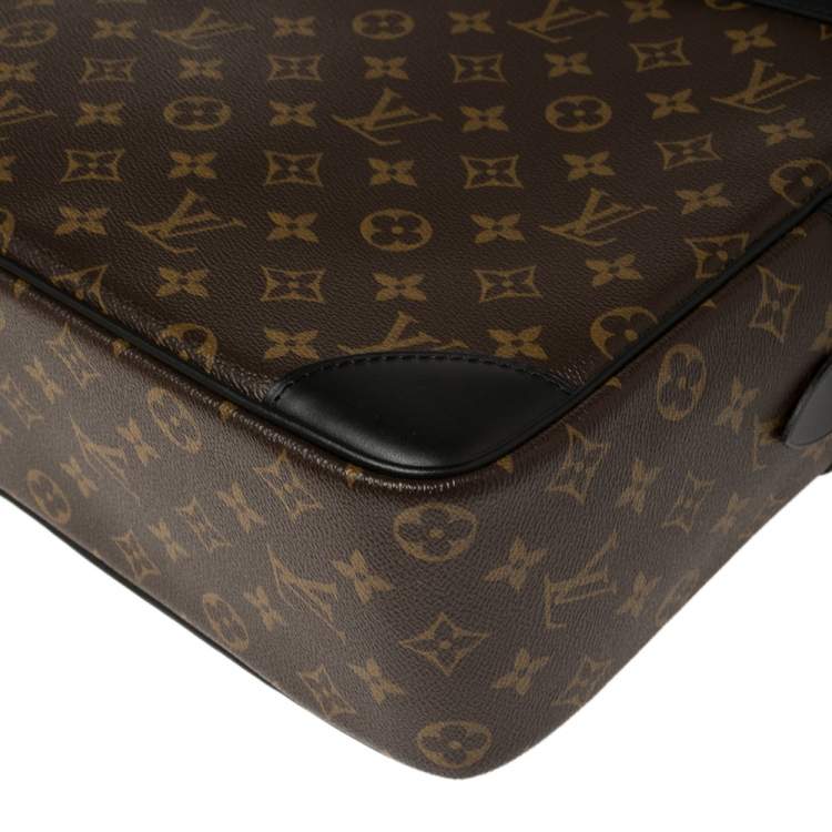 Pre Owned Louis Vuitton Monogram Canvas Porte Documents Voyage Briefcase GM Bag