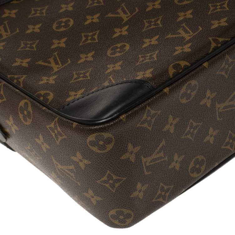 Pre Owned Louis Vuitton Monogram Canvas Porte Documents Voyage Briefcase GM Bag
