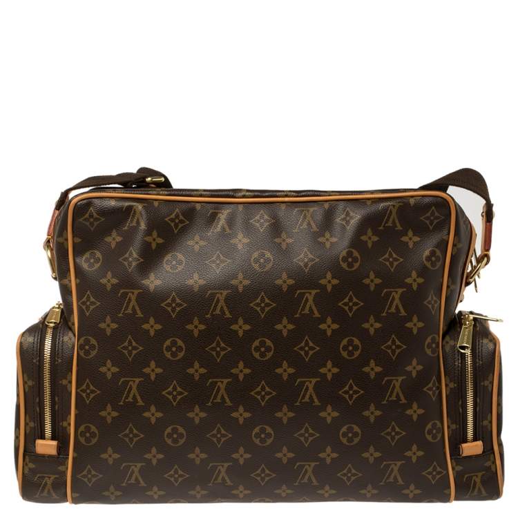 Pre Owned Louis Vuitton Monogram Canvas Sac Squash Bag
