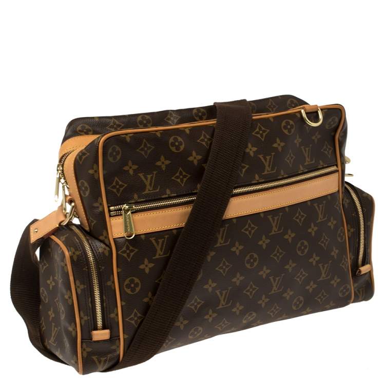 Pre Owned Louis Vuitton Monogram Canvas Sac Squash Bag