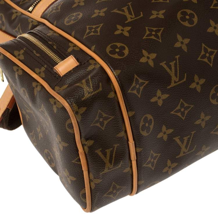 Pre Owned Louis Vuitton Monogram Canvas Sac Squash Bag