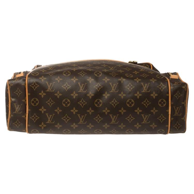 Pre Owned Louis Vuitton Monogram Canvas Sac Squash Bag