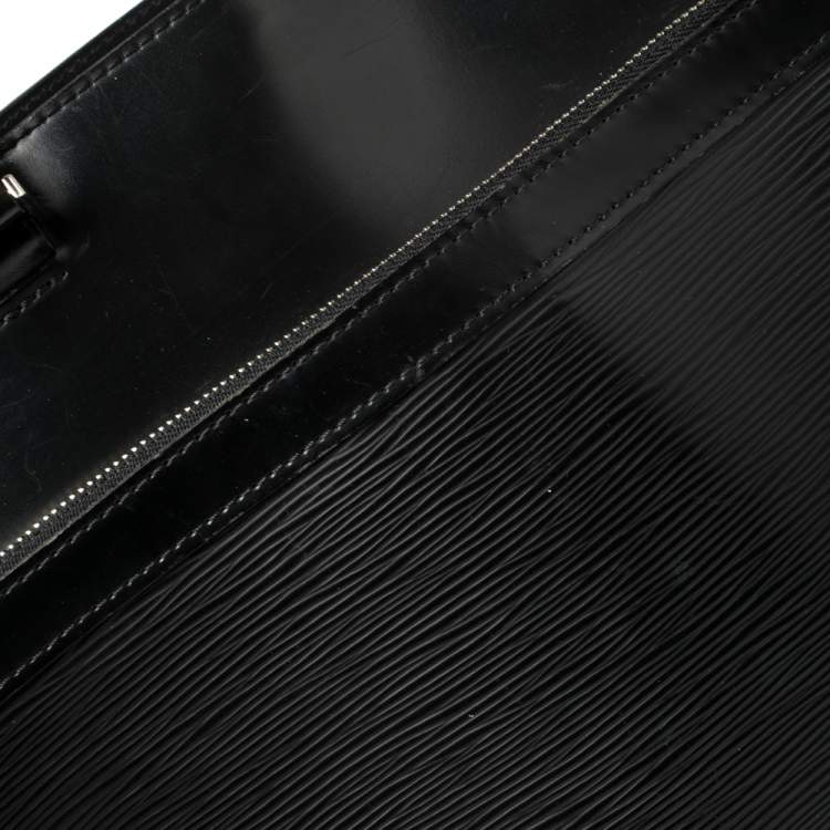 Pre Owned Louis Vuitton Epi Leather Bassano GM Briefcase 