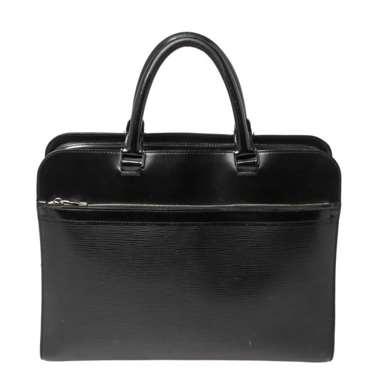 Louis Vuitton Black Epi Leather Briefcase