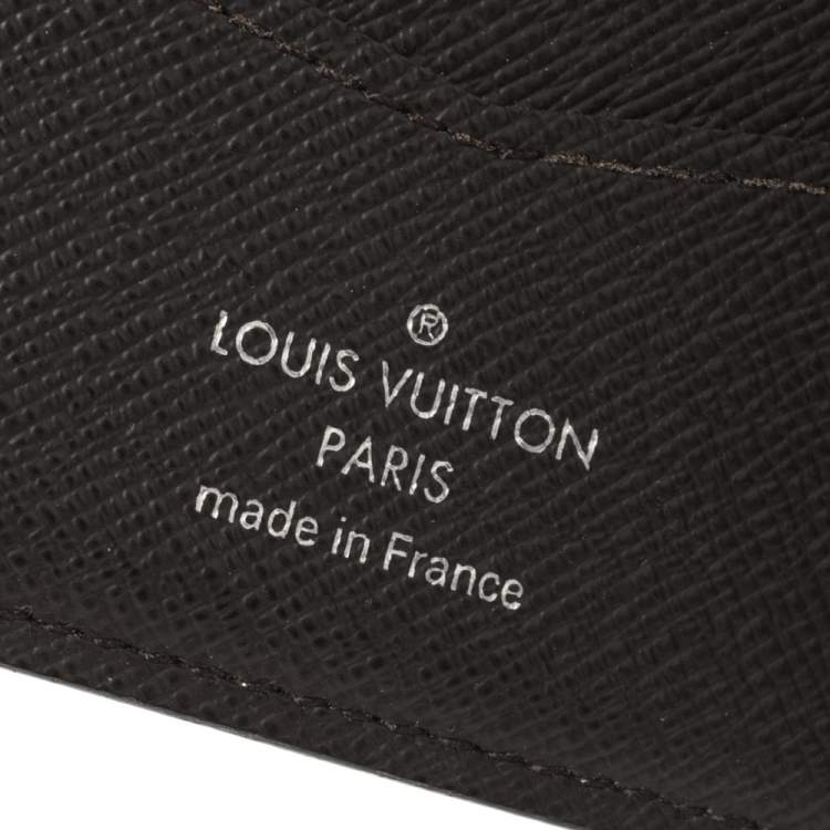 Pre Owned Louis Vuitton Damier Ebene Canvas Wallet