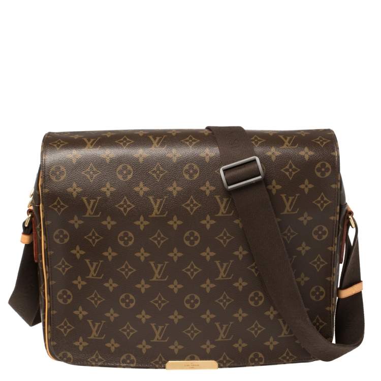 Louis Vuitton e Monogram Canvas Brown Messenger Bag