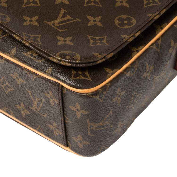 Pre Owned Louis Vuitton Monogram Canvas Abbesses Messenger Bag