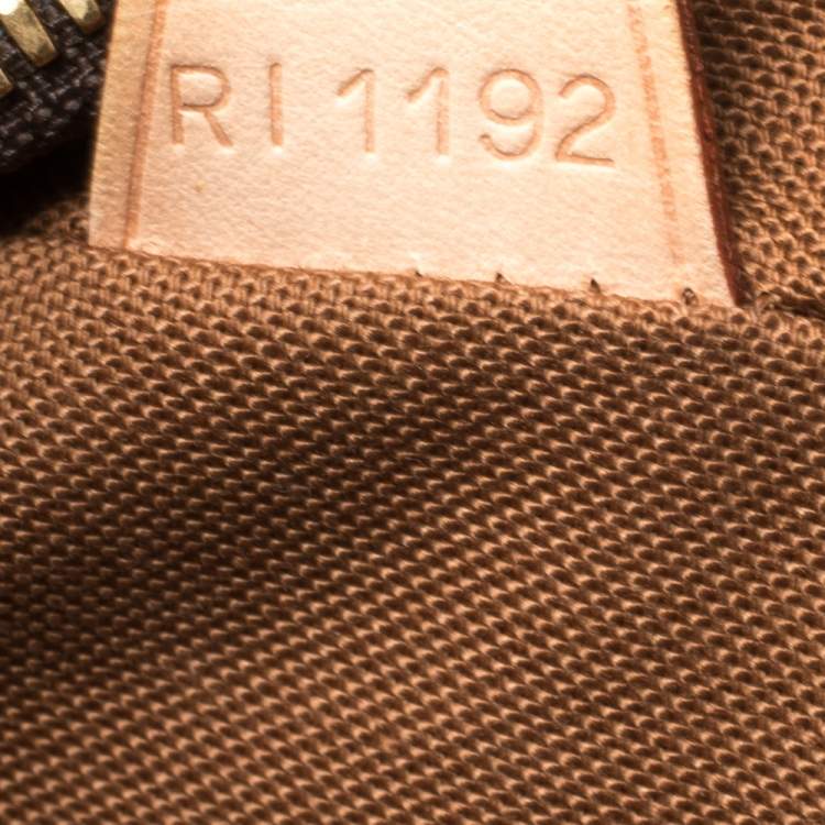 Pre Owned Louis Vuitton Monogram Canvas Abbesses Messenger Bag