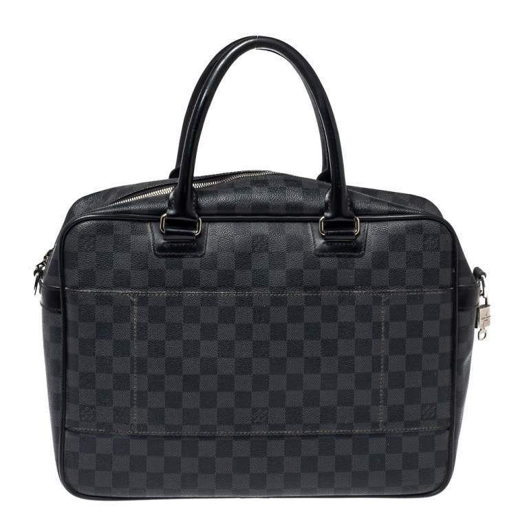 Pre Owned Louis Vuitton Damier Graphite Canvas Icare Business Bag